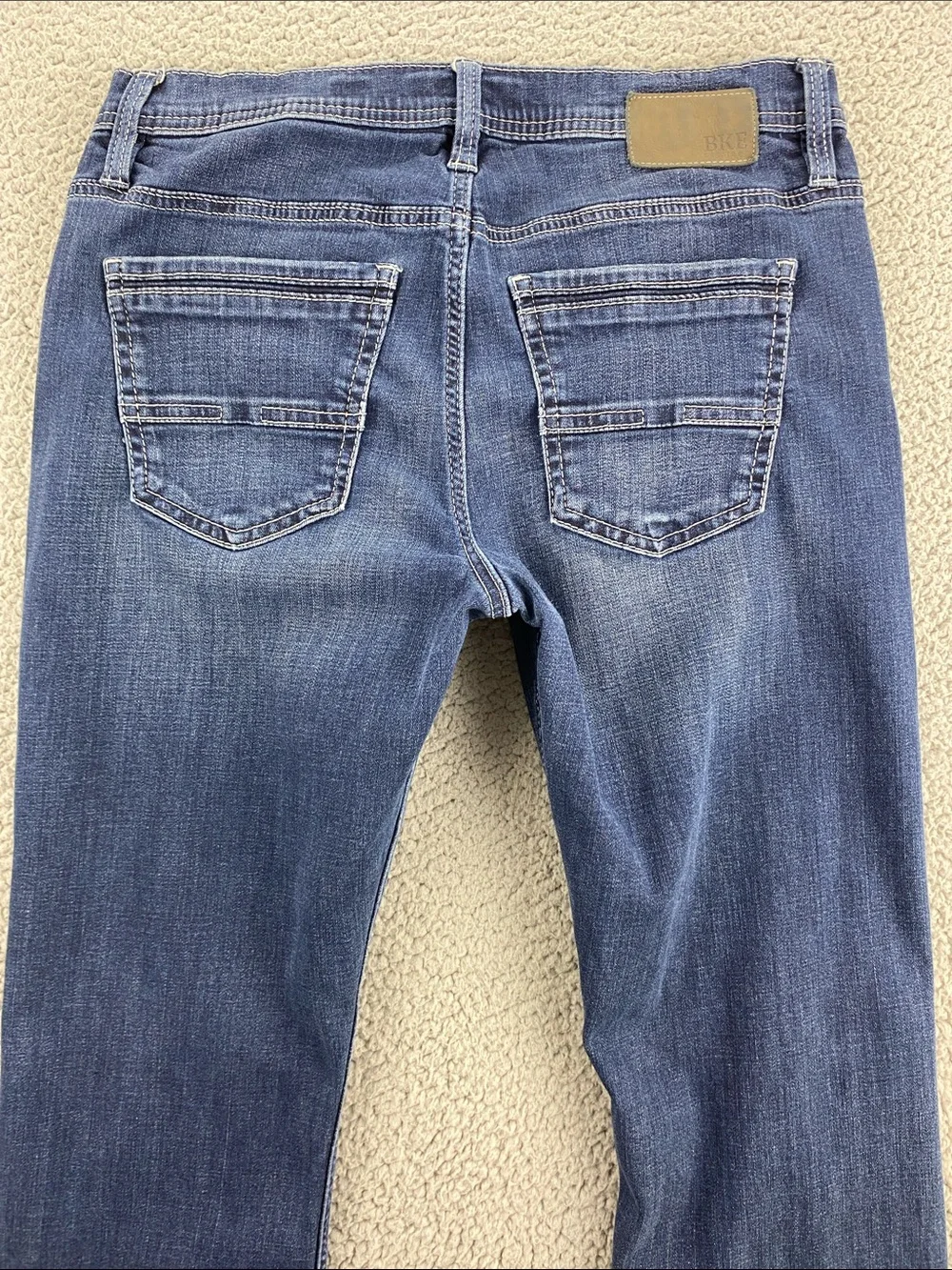 BKE Men's Stretch Regular Fit Jake Straight Jeans  |  Size: 33